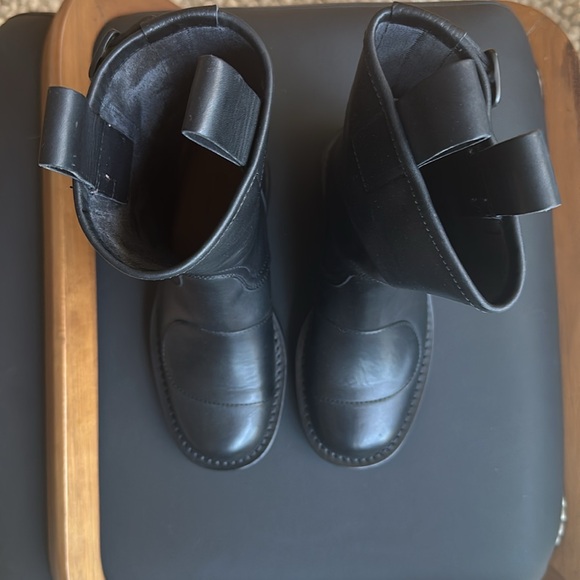 Buttero Side Buckle Leather Boots - Picture 7 of 11